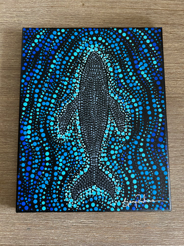 Small artwork - whale 2