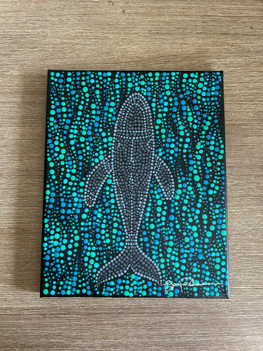 Small artwork - whale