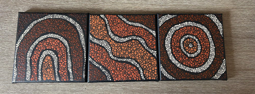 Mini artwork set of 3