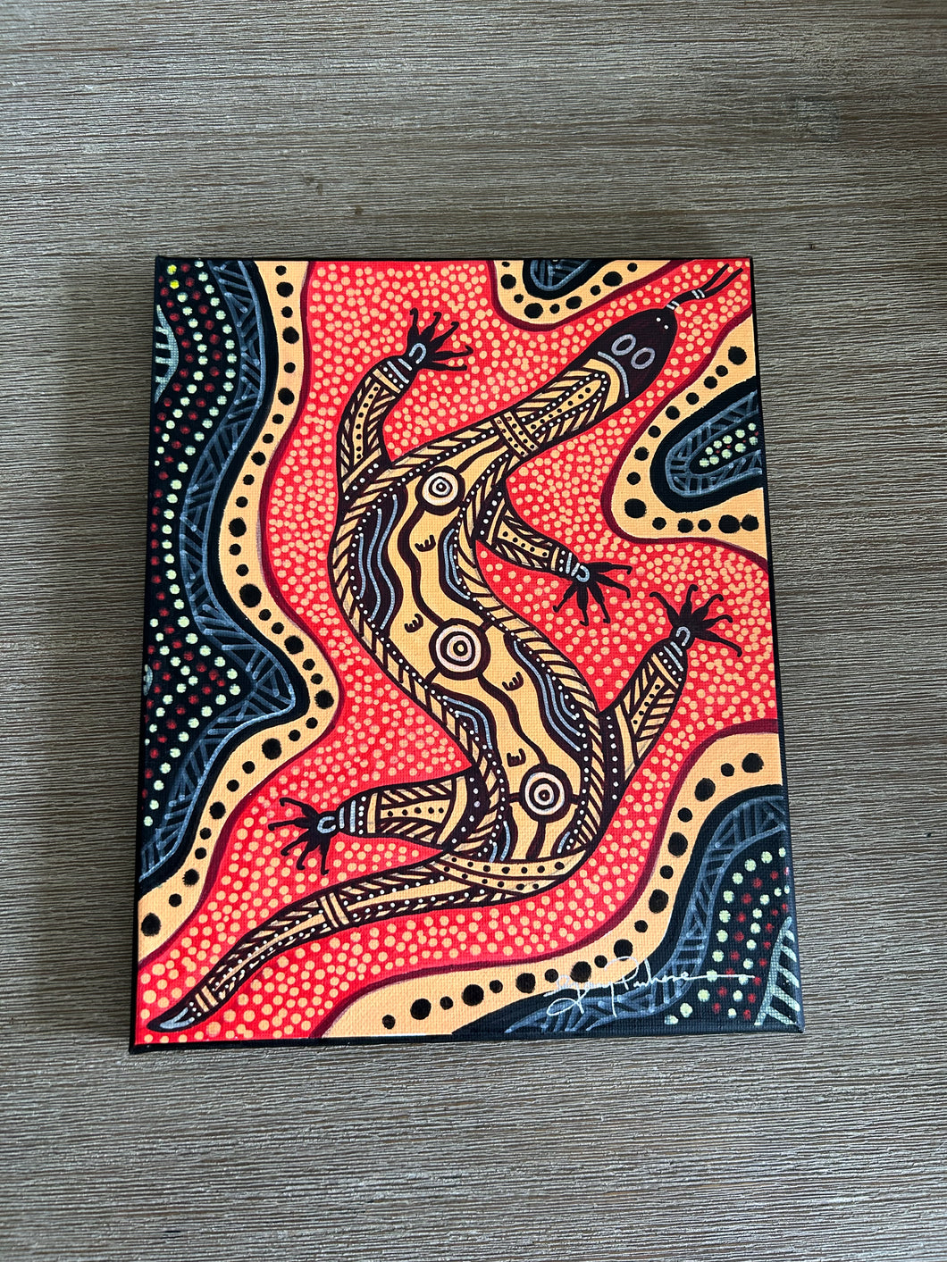 Small artwork - goanna