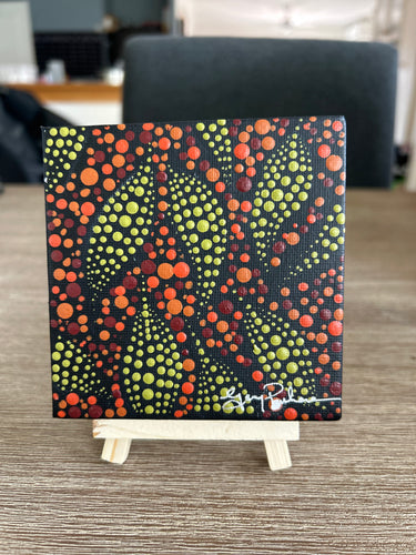 Mini Art work on easel