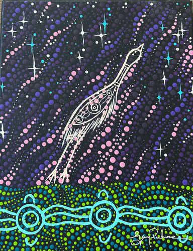 Journey under the great emu - mini artwork