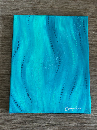 Small artwork - blue ocean