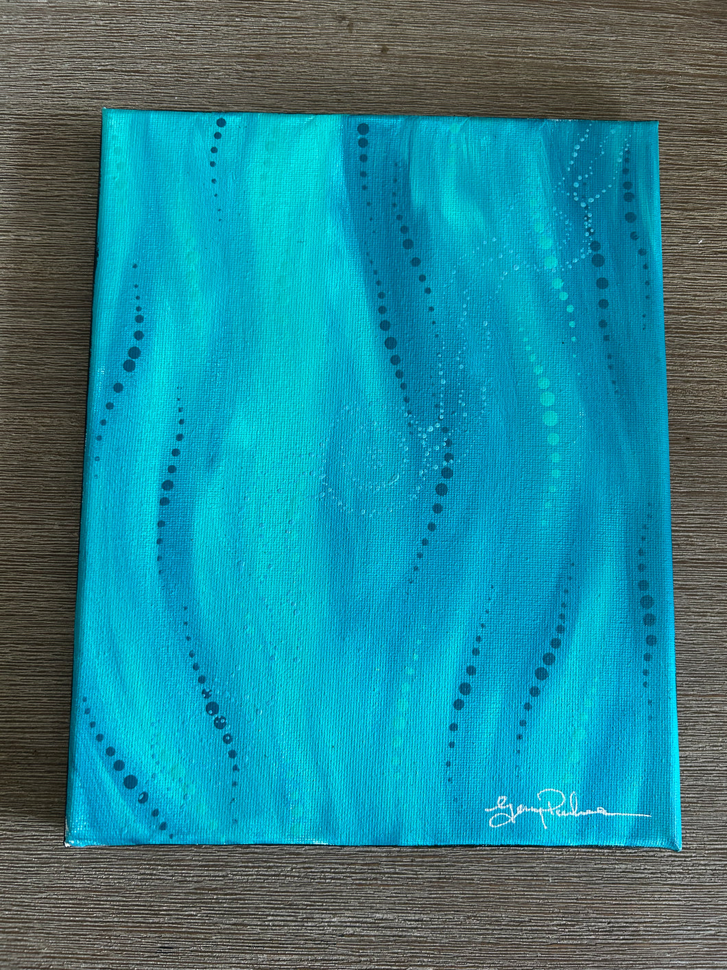 Small artwork - blue ocean