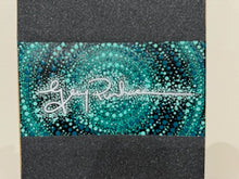 Load image into Gallery viewer, Water Ripples skateboard art display