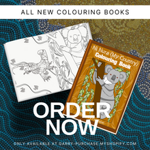 Load image into Gallery viewer, Ni Nura (My Country) Colouring Book - By Garry Purchase