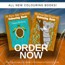 Load image into Gallery viewer, Ni Nura (My Country) Colouring Book - By Garry Purchase