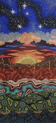 Discounted Large Under The Southern Cross CANVAS Print