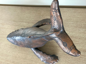 Humpback Whale Statue - HAND CARVED