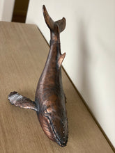 Load image into Gallery viewer, Humpback Whale Statue - HAND CARVED
