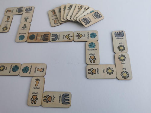 Little Fullas Animal Track Dominoes