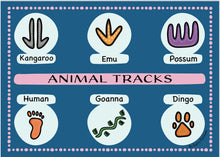 Load image into Gallery viewer, A4 Animal Track Posters