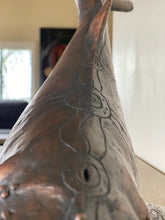 Load image into Gallery viewer, Humpback Whale Statue - HAND CARVED